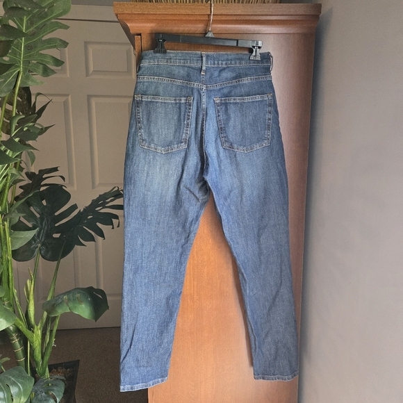 Everlane Women's High Rise Straight Leg Jeans - Blue 29 - Picture 2 of 4